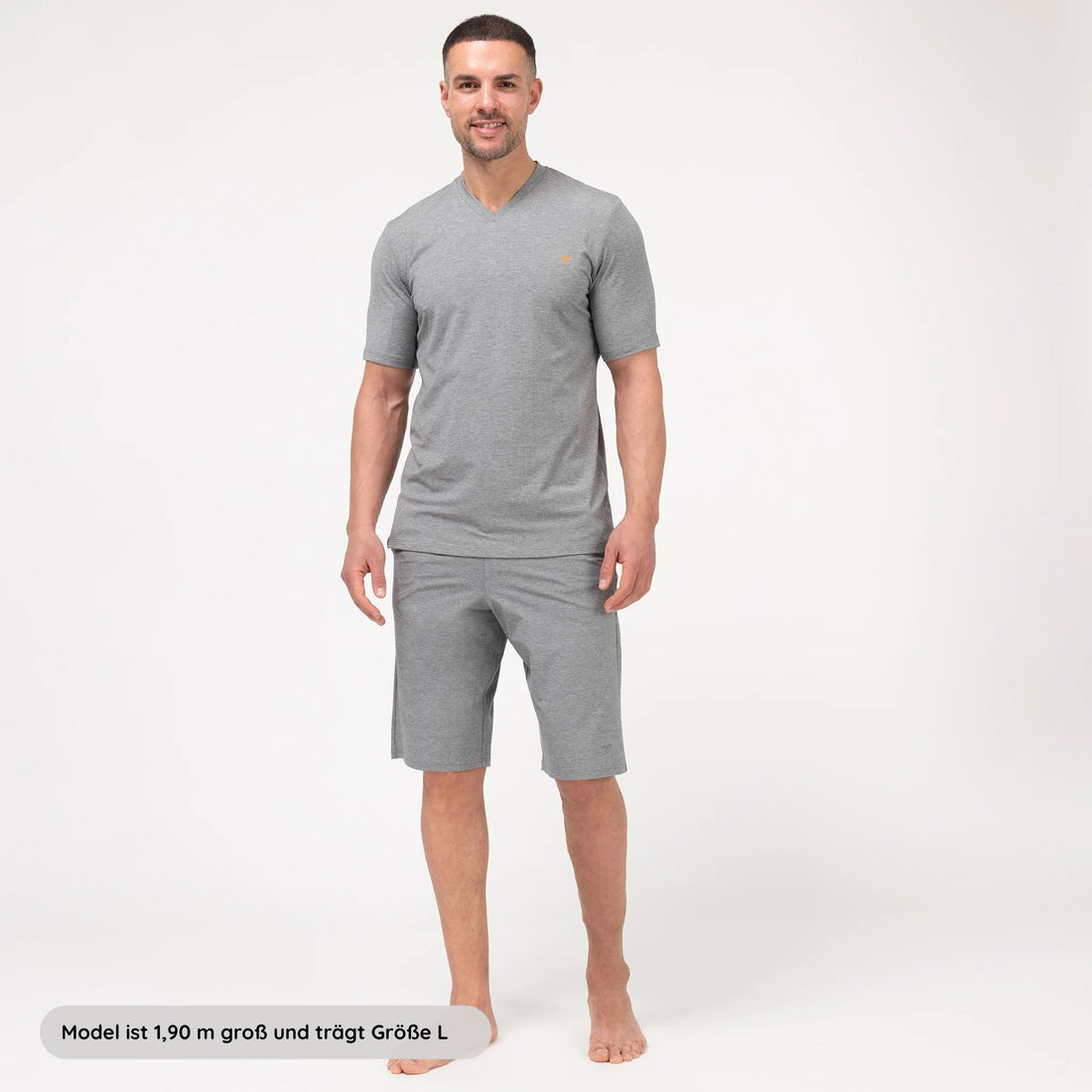 Gamma Shirt V-neck Short Sleeve