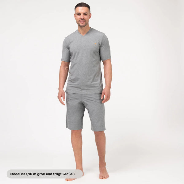 Gamma Shirt V-neck Short Sleeve